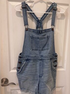 Hollister Denim/Jean Overalls Shorts
